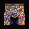 Peace and Love - Mens Bamboo Boxer Shorts