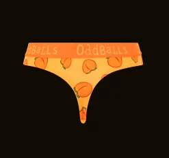 Peach - emoji® - Ladies Thong