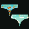Pizza and Fried Eggs Bundle - Ladies Thong 2 Pack Bundle