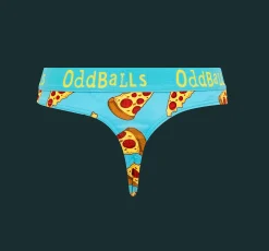Pizza and Fried Eggs Bundle - Ladies Thong 2 Pack Bundle