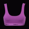 Purple & Black - Ladies Bralette