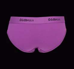 Purple & Black - Ladies Briefs
