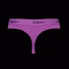 Purple & Black - Ladies Thong