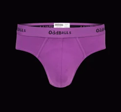 Purple & Black - Mens Briefs