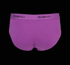 Purple & Black - Mens Briefs