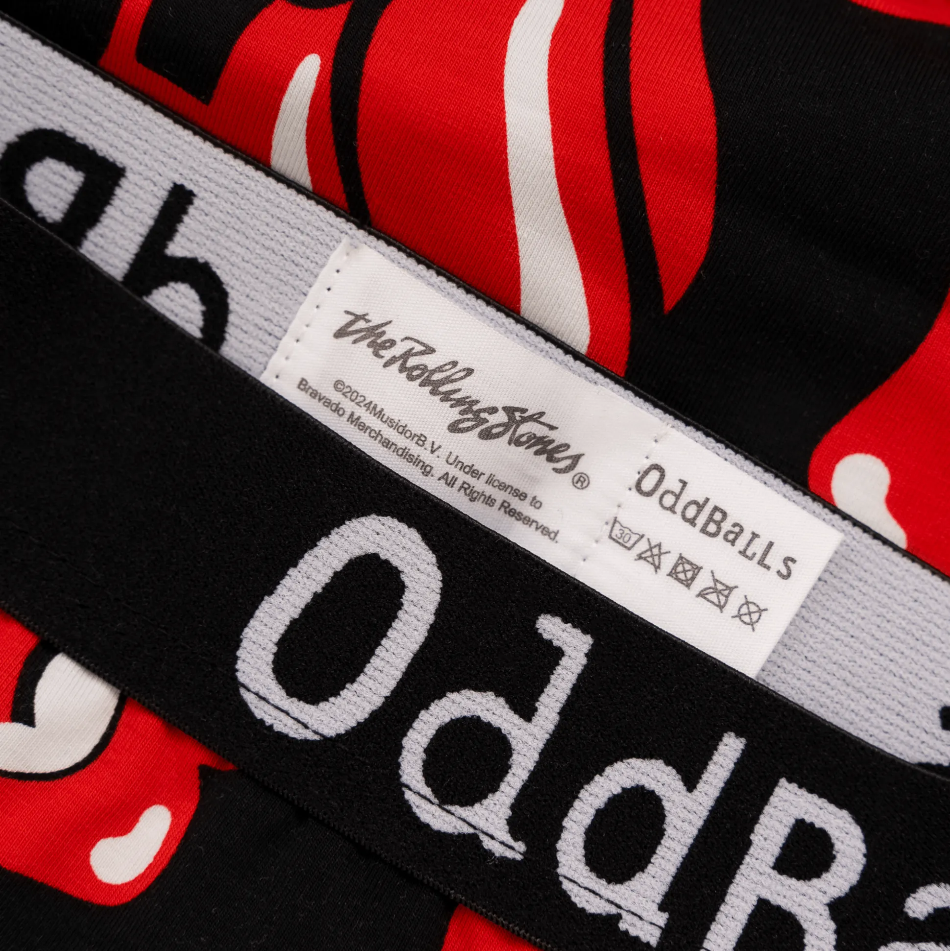 Rolling Stones Tongue - Mens Boxer Shorts