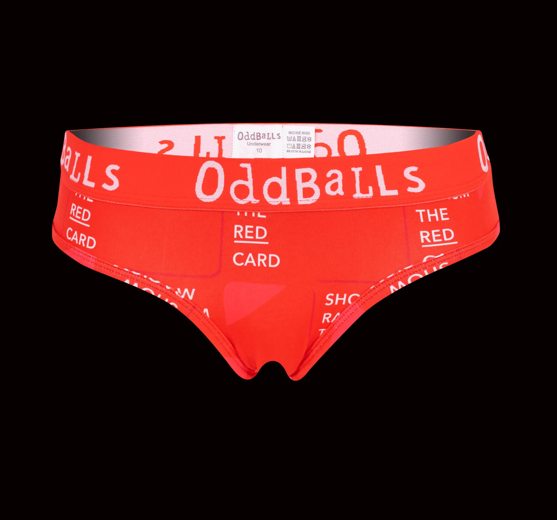 Show Racism The Red Card - Ladies Briefs