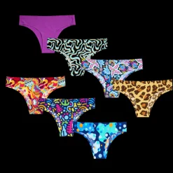 Spring Season Bundle - Ladies Seamless Brazilian Briefs 7 Pack Bundle