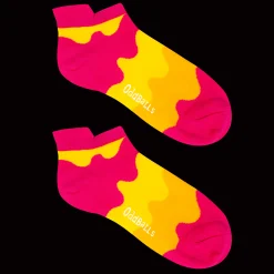 Sunset Waves - Ankle Trainer Socks