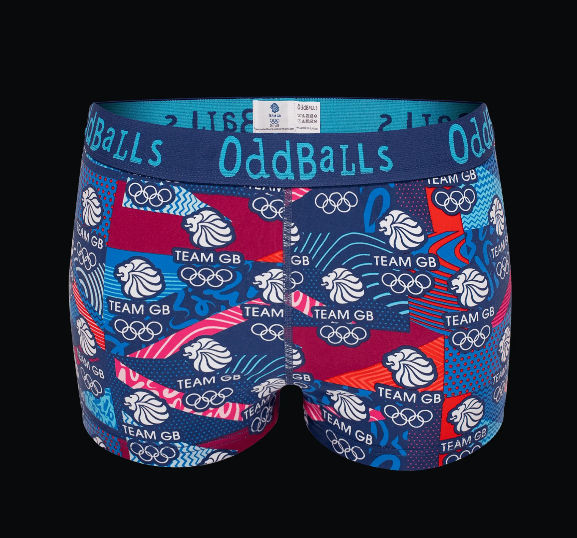 Team GB - Navy - Ladies Boxers