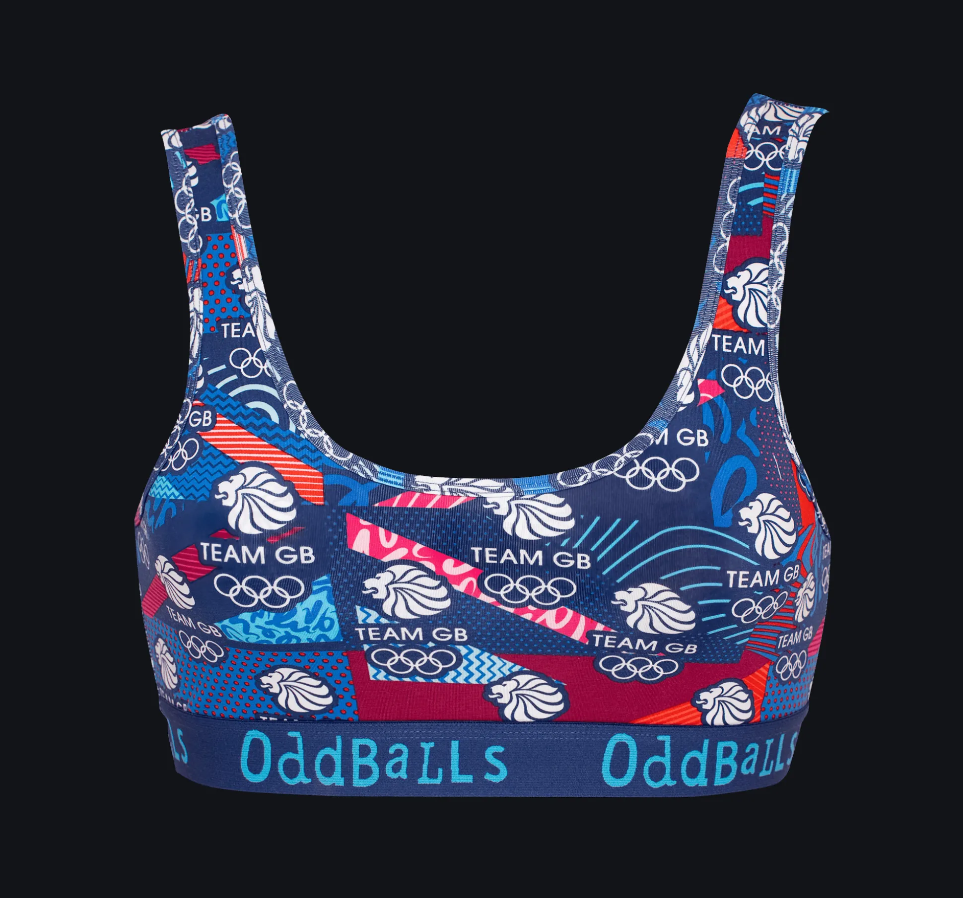 Team GB - Navy - Ladies Bralette