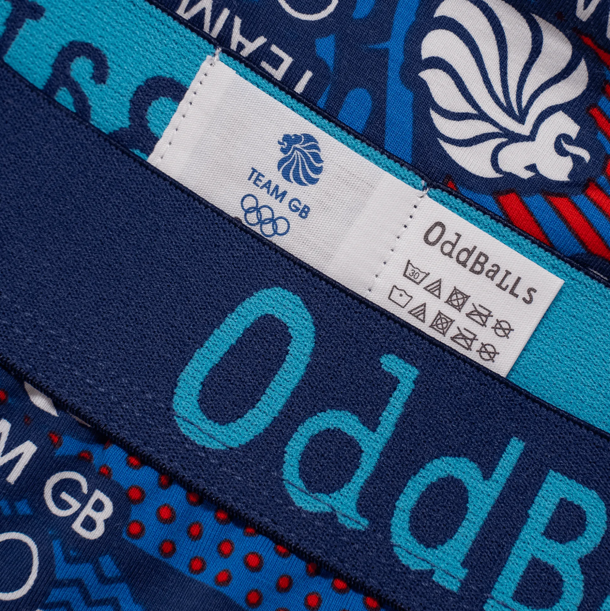 Team GB - Navy - Mens Boxer Shorts