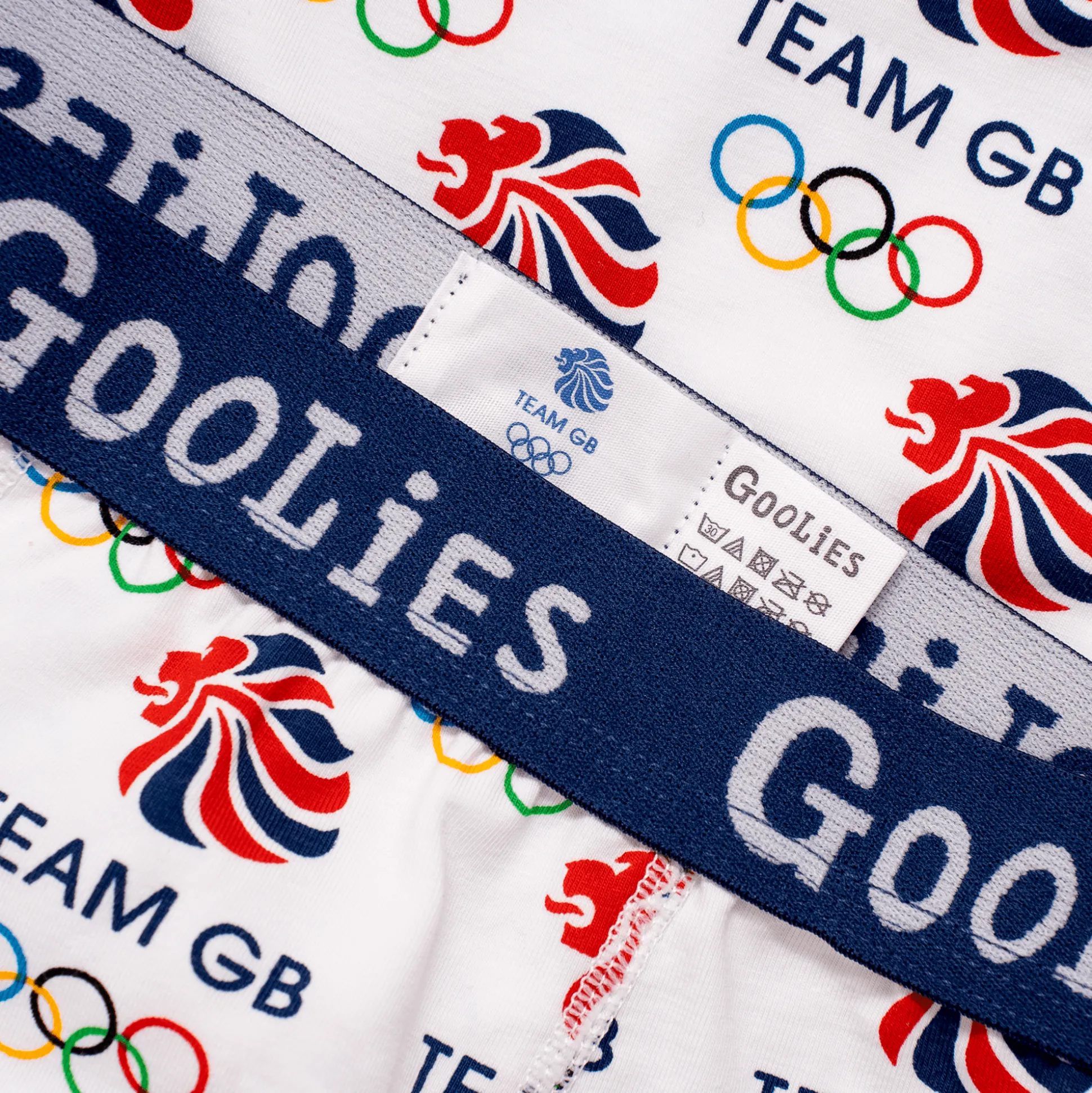 Team GB - White - Kids Boxer Shorts - Goolies