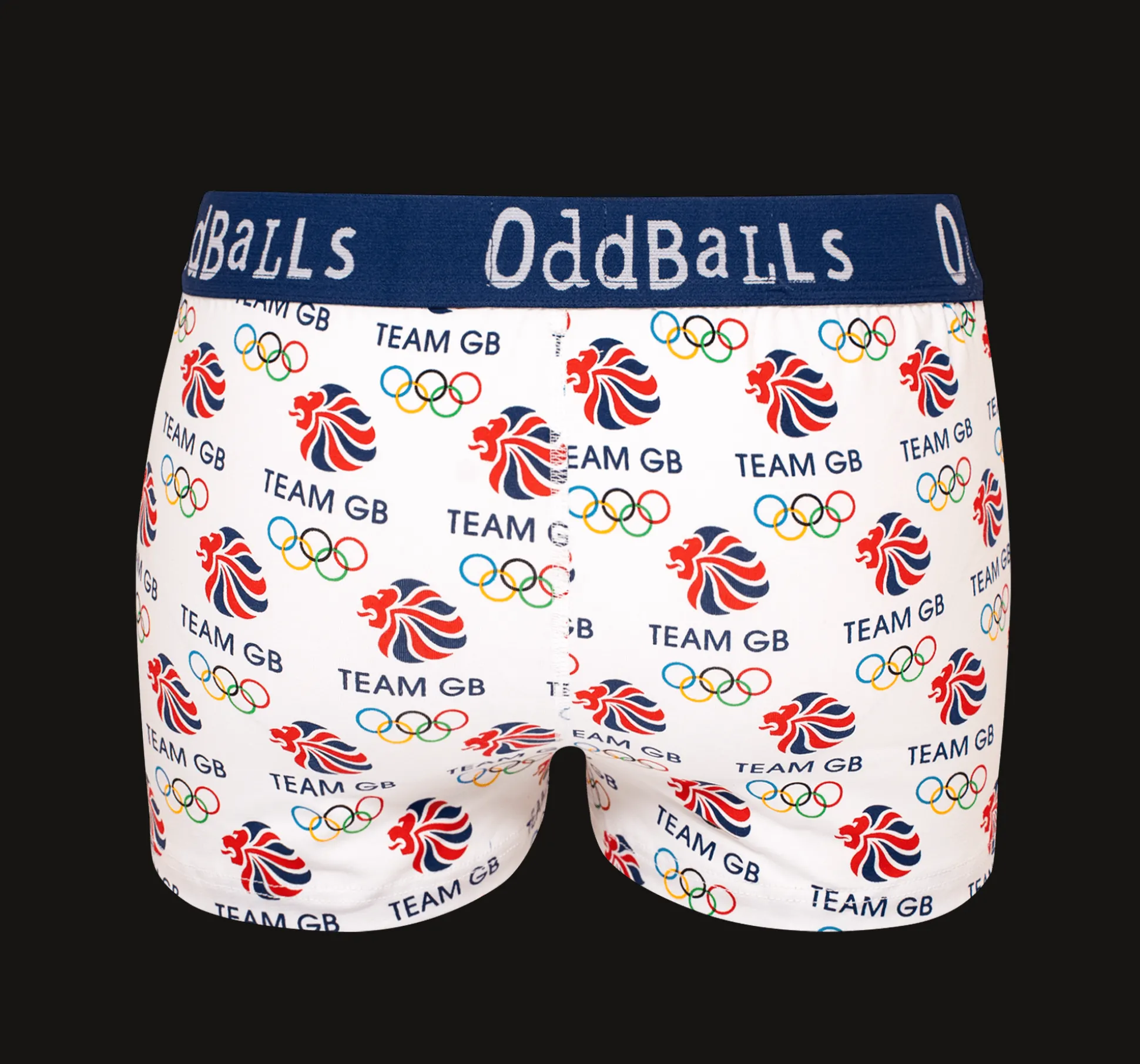 Team GB - White - Ladies Boxers
