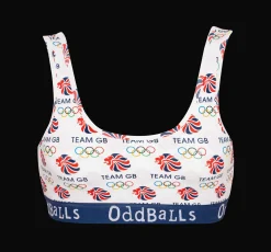 Team GB - White - Ladies Bralette