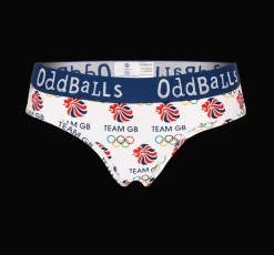 Team GB - White - Ladies Briefs