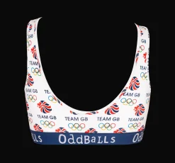 Team GB - White - Ladies Bralette