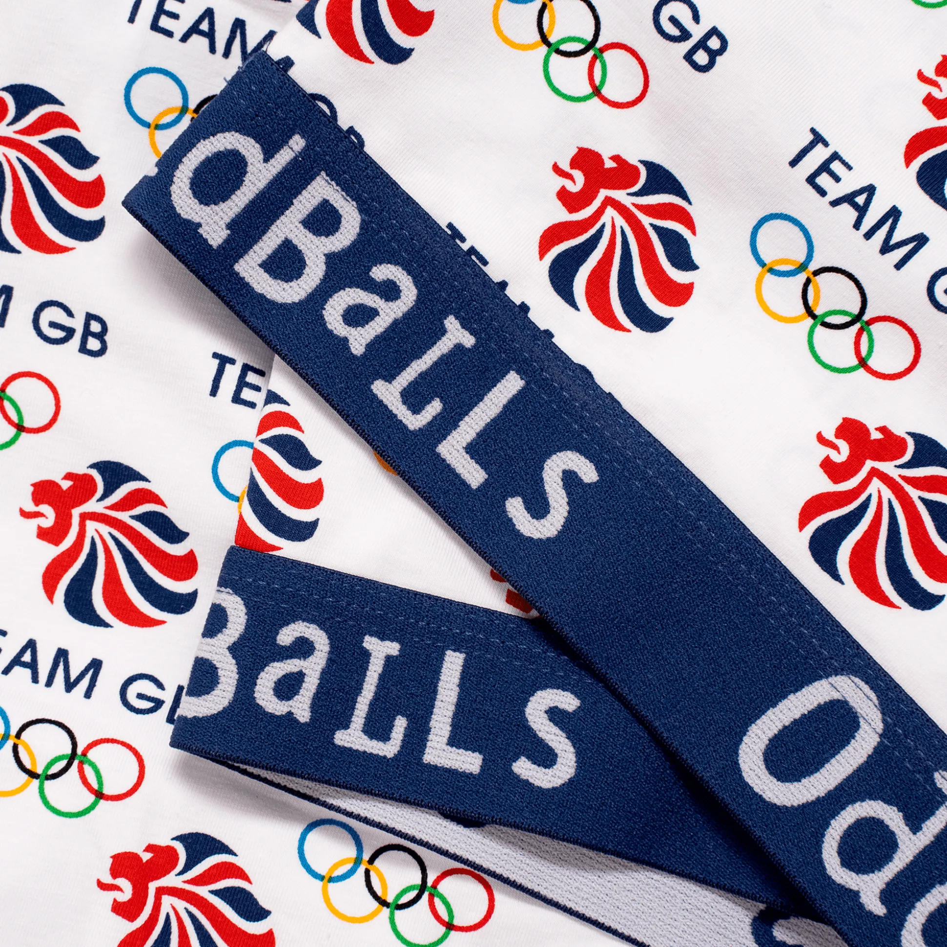 Team GB - White - Ladies Bralette