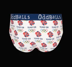 Team GB - White - Mens Briefs