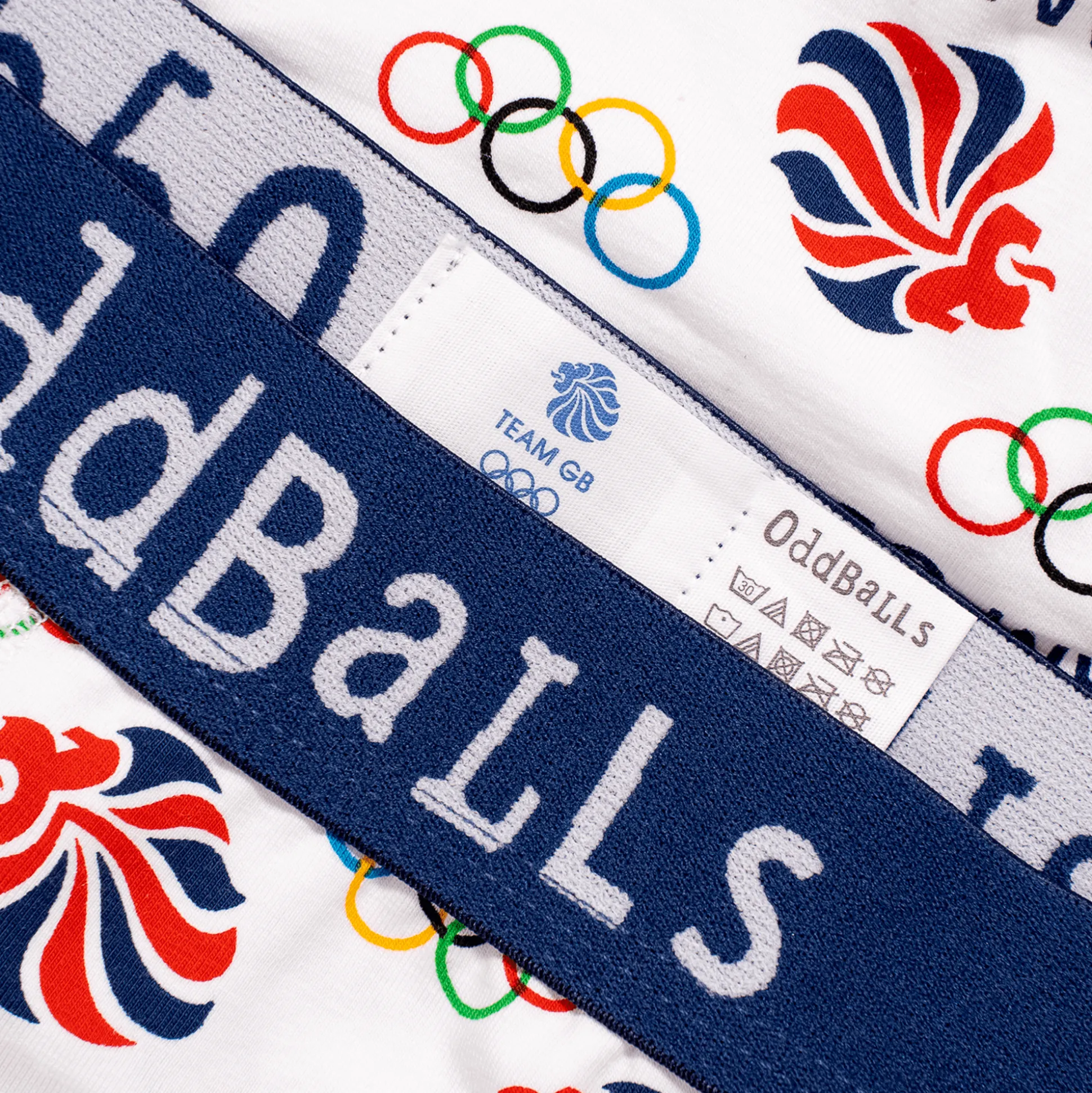 Team GB - White - Mens Briefs