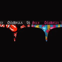 The Rolling Stones - Ladies Thong 2 Pack Bundle