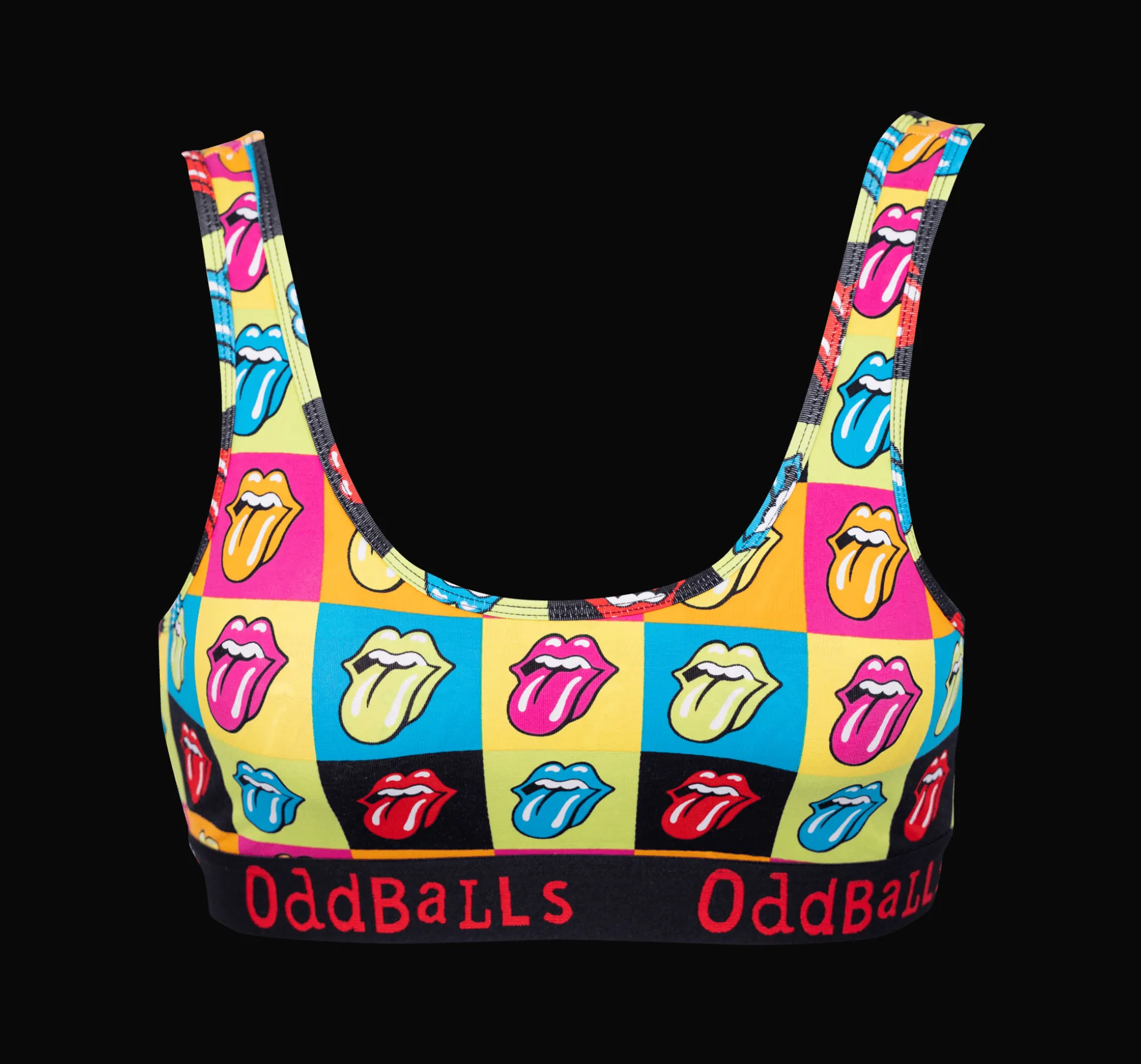 The Rolling Stones - Multi - Ladies Bralette