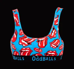 The Rolling Stones - Red - Ladies Bralette