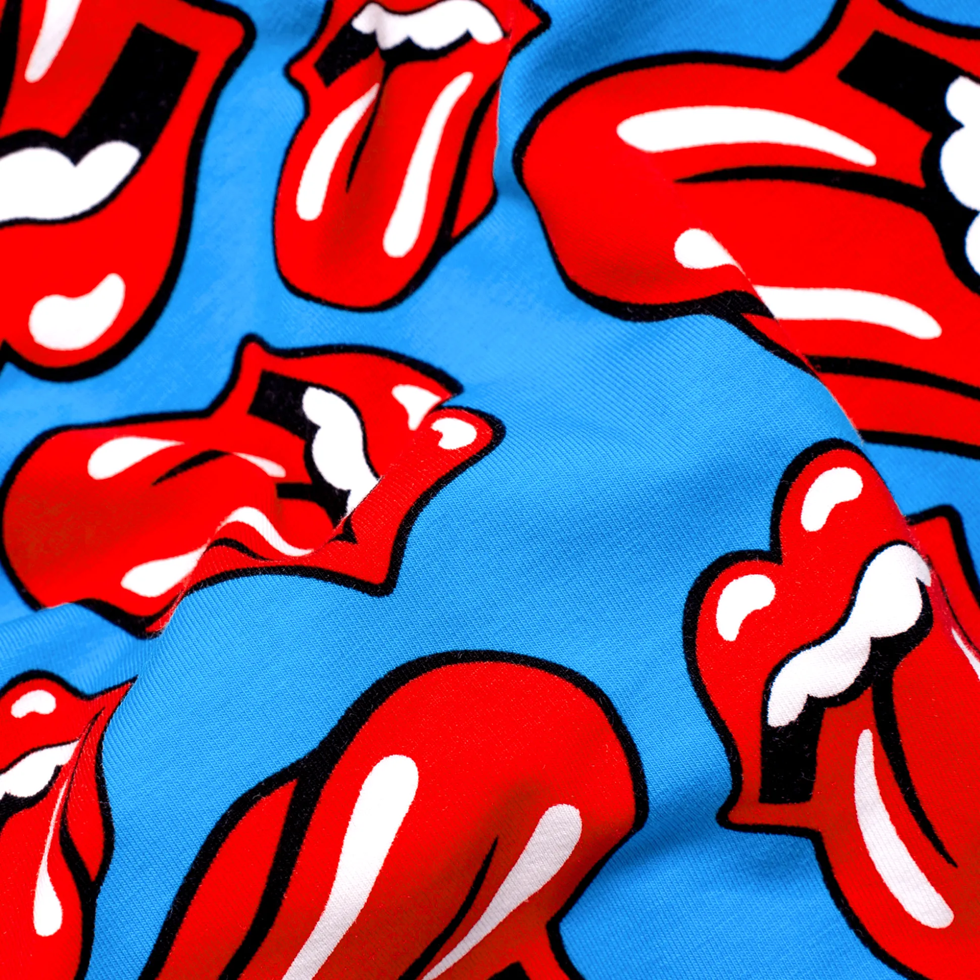 The Rolling Stones - Red - Mens Boxer Shorts
