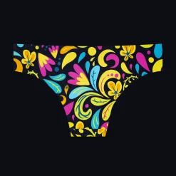 Vibrant Vibes Bundle - Ladies Seamless Brazilian Briefs 12 Pack Bundle