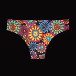 Vibrant Vibes Bundle - Ladies Seamless Brazilian Briefs 12 Pack Bundle