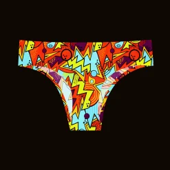 Vibrant Vibes Bundle - Ladies Seamless Brazilian Briefs 12 Pack Bundle