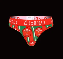 Welsh Rugby Union Alternate - Ladies Thong