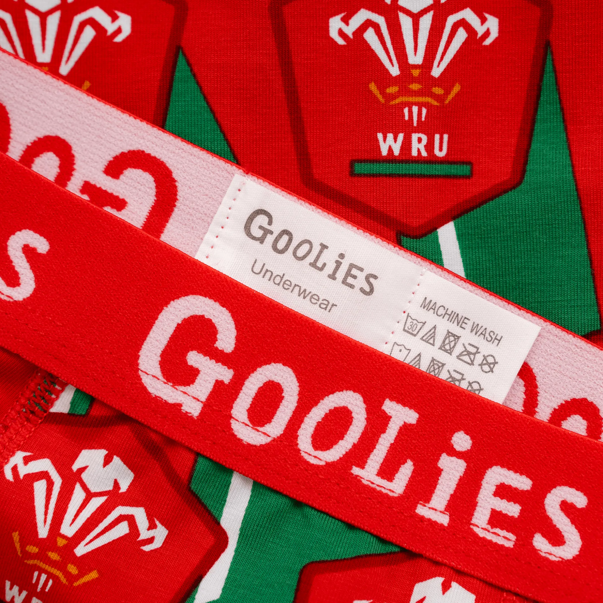 Welsh Rugby Union Alternate - Kids Boxer Shorts - Goolies