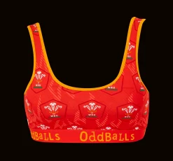 Welsh Rugby Union Flames - Ladies Bralette
