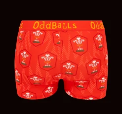 Welsh Rugby Union Flames - Ladies Boxers