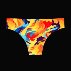 Wild Bloom Bundle - Ladies Seamless Brazilian Briefs 5 Pack Bundle