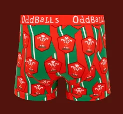 WRU Alternate - Green - Mens Boxer Shorts