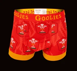 WRU Home - Red - Kids Boxer Shorts - Goolies