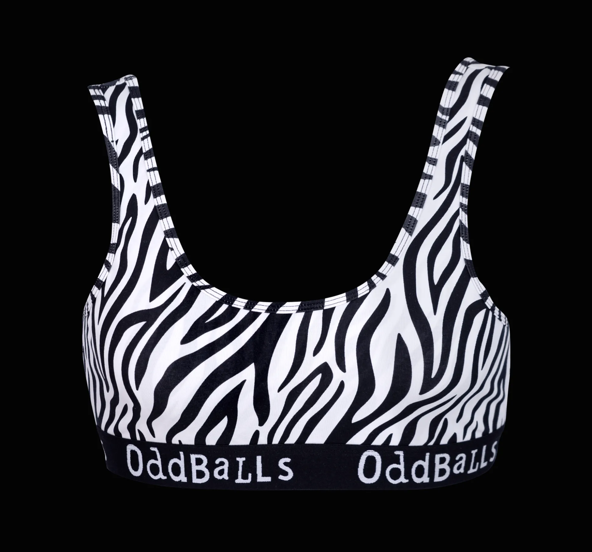 Zebra Crossing - Ladies Bralette