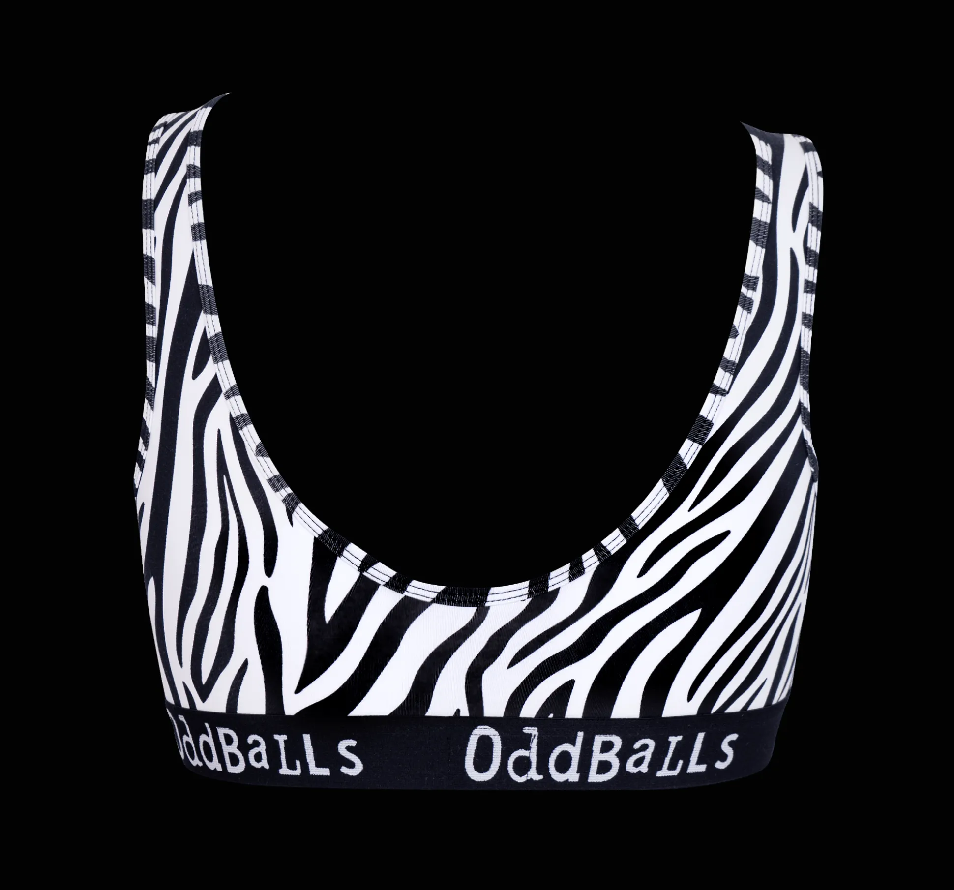 Zebra Crossing - Ladies Bralette