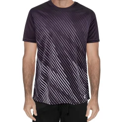 Zig Zag - Black / Grey - Flex Fit - Mens Training T-Shirt