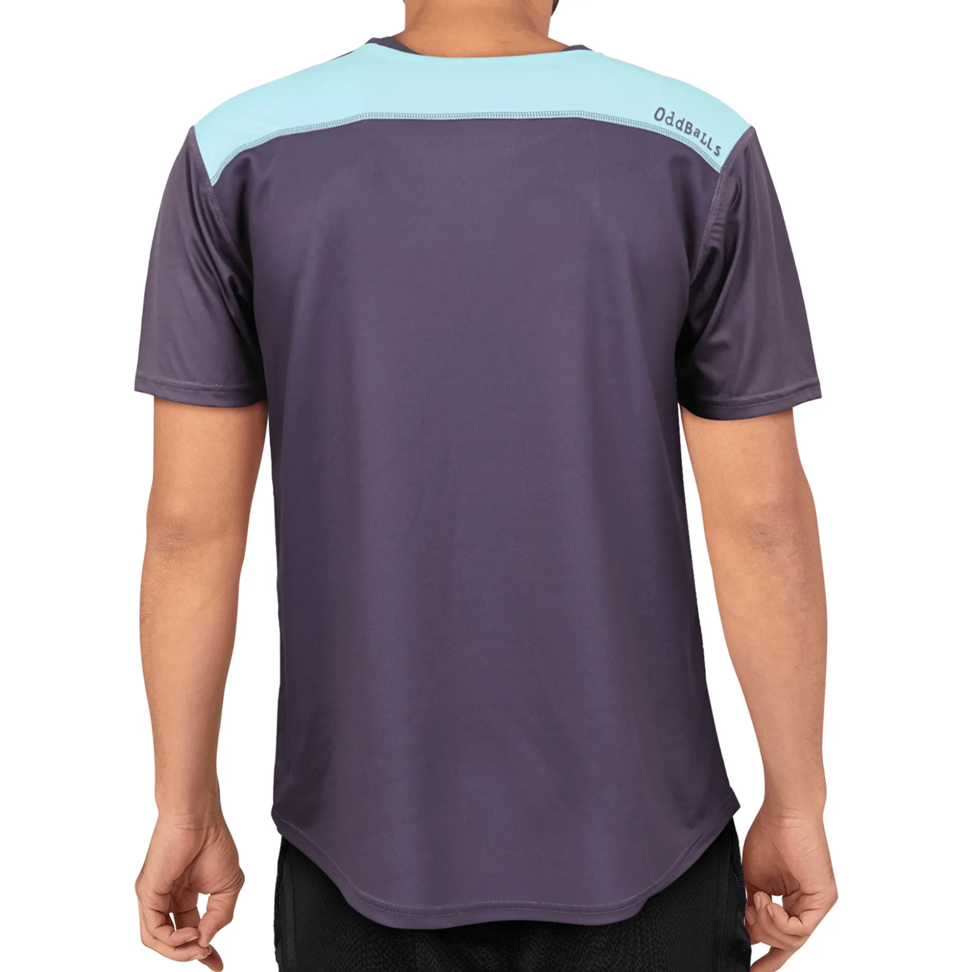 Zig Zag - Grey / Mint - Flex Fit - Mens Training T-Shirt