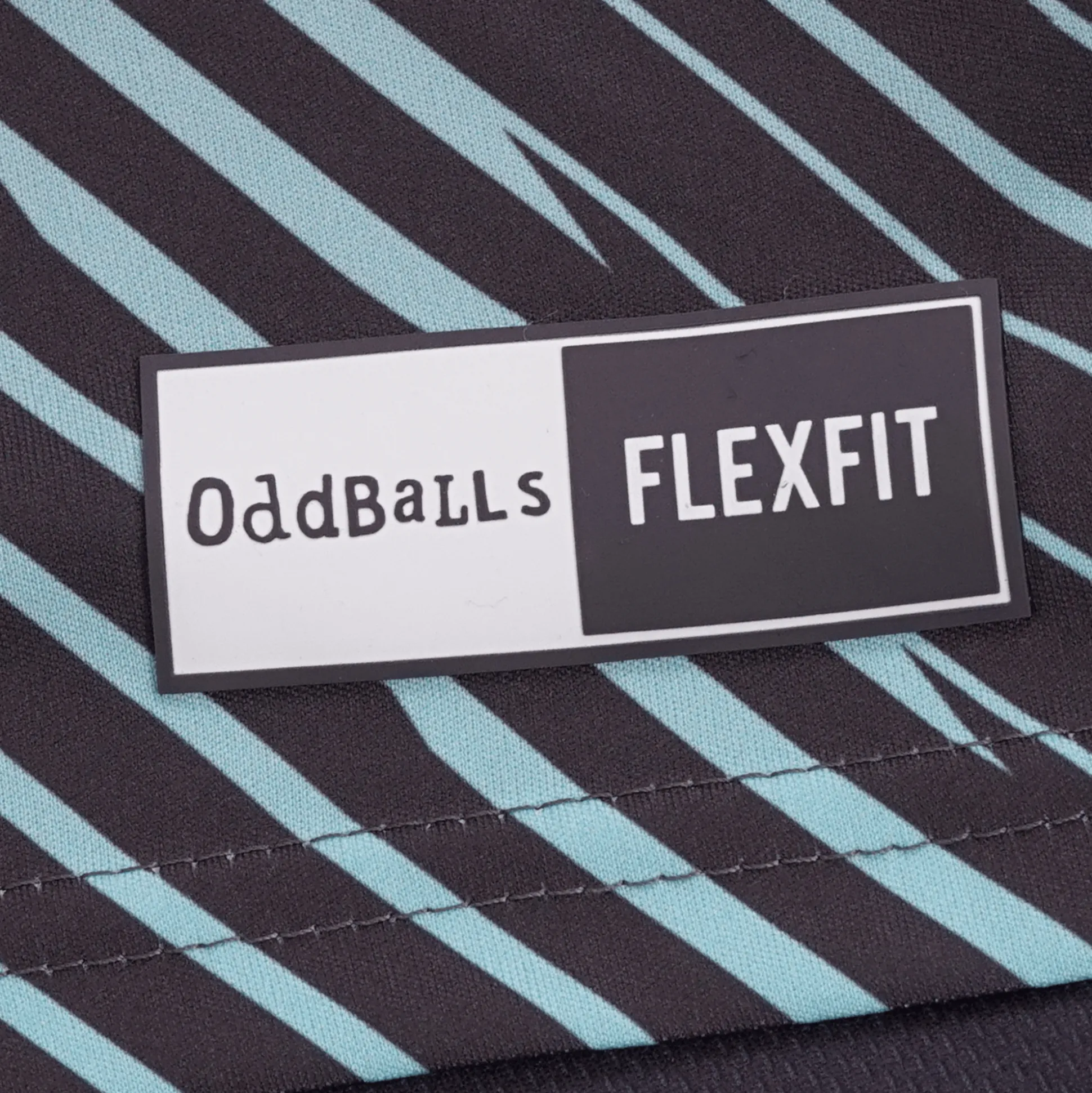Zig Zag - Grey / Mint - Flex Fit - Mens Training T-Shirt